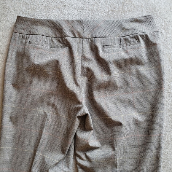 Esprit plaid wide straight leg dress pants size 12​ - Picture 8 of 13